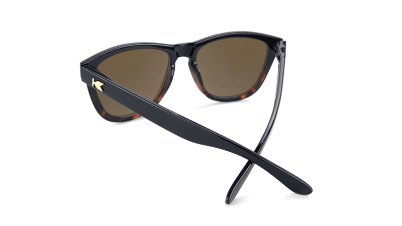 Premiums Glossy Black and Tortoise Shell Fade / Amber#Color_Glossy Black and Tortoise Shell Fade / Amber