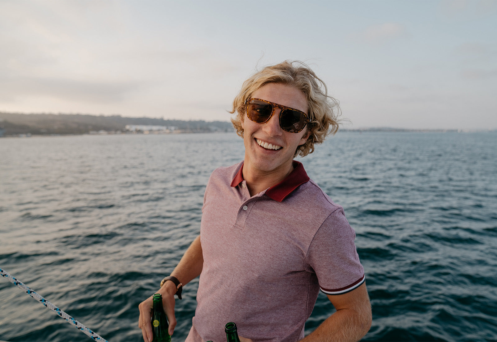 Pacific Palisades Matte Tortoise Shell / Amber#Color_Matte Tortoise Shell / Amber